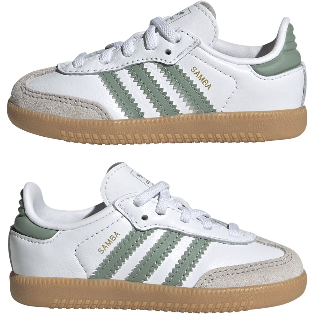 Køb adidas Originals Ftwr White/Silver Green/Gum 3 Samba Og El I Sneakers