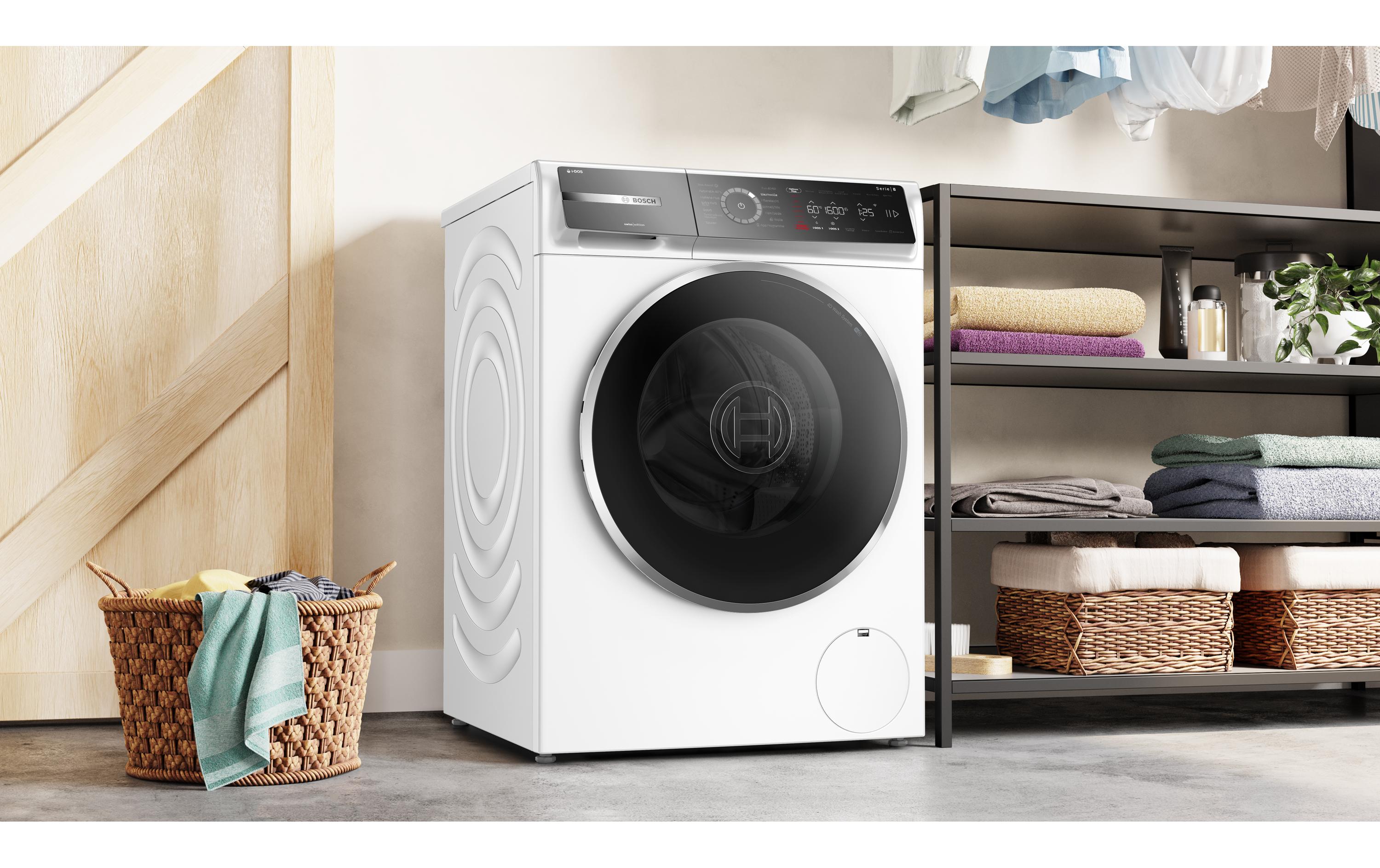 Waschmaschine WGB256A5CH Links<br>Frontloader mit 10 kg Ladekapazität