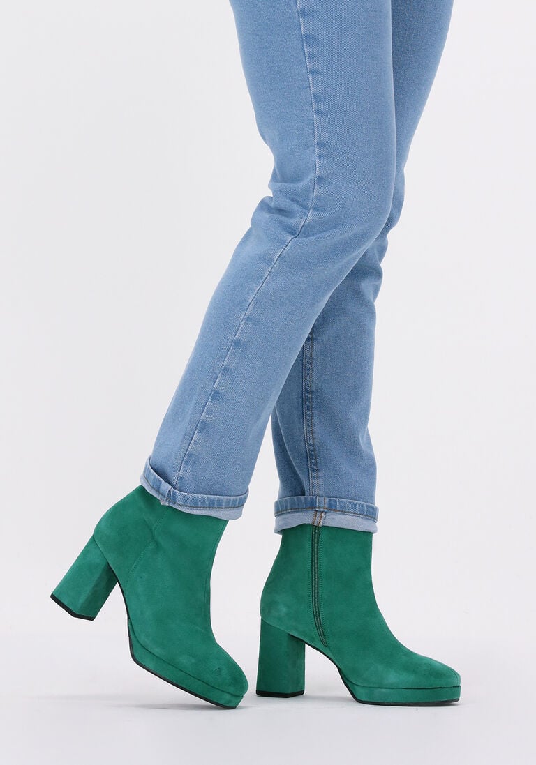 RED-RAG groene red-rag enkellaarsjes 78236