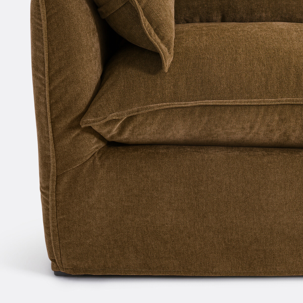 LA REDOUTE INTERIEURS<br>Sleapbank H14 cm, mistura de poliéster, Odna