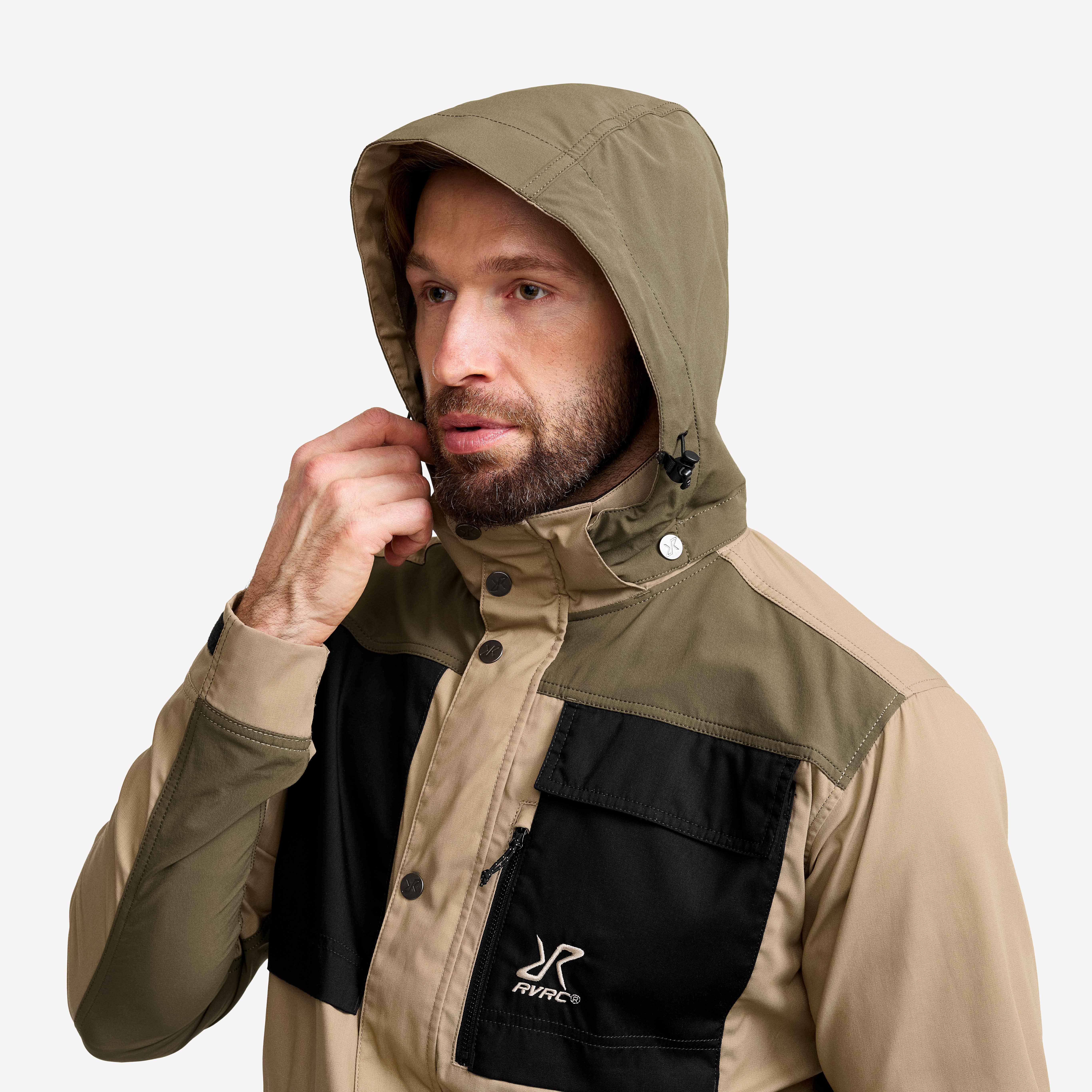 Rambler Lightweight Pro Jacket Herre Khaki/Light MossGray