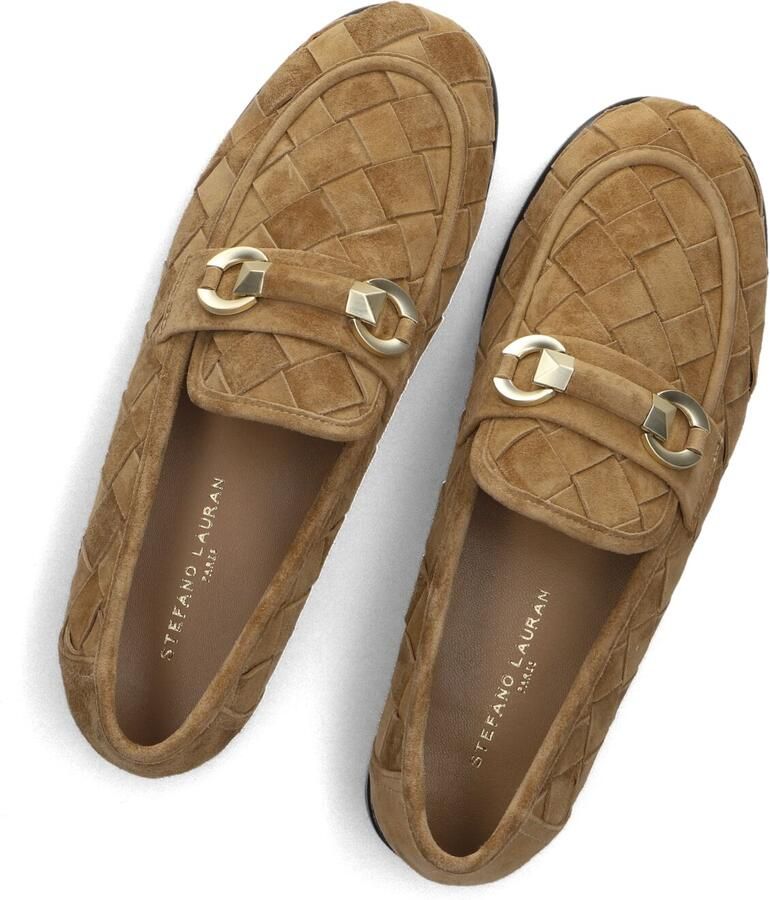 STEFANO LAURAN Loafers Dames D24083 Maat: 39 Materiaal: Suède Kleur: Camel