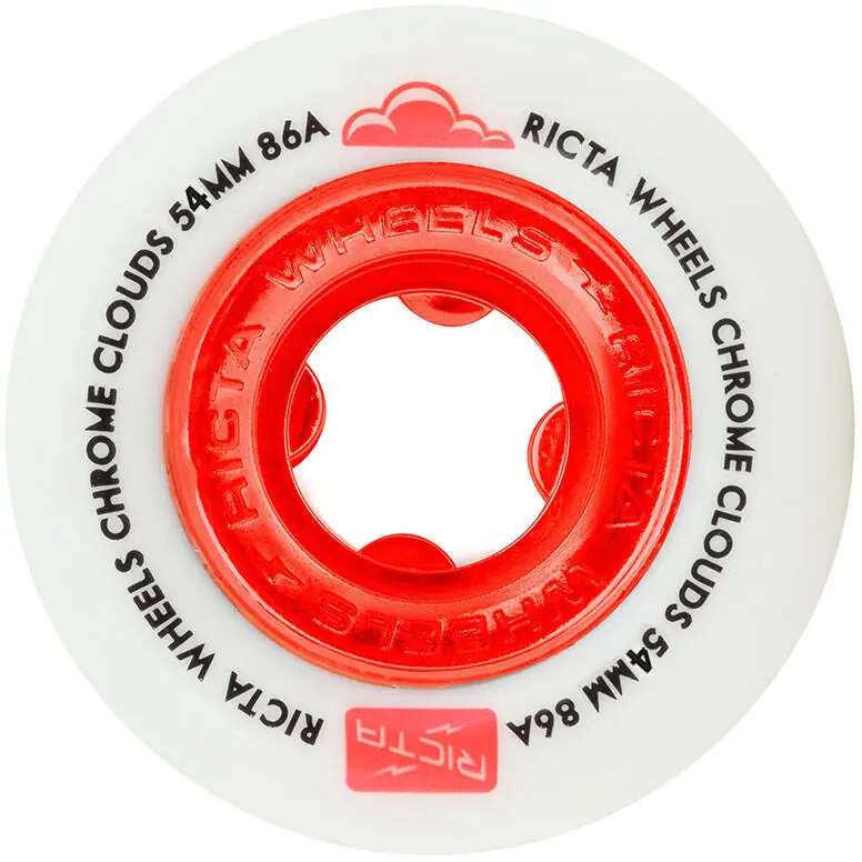 Ricta Chrome Clouds 86A Skateboard Hjul 4-Pak | SkatePro