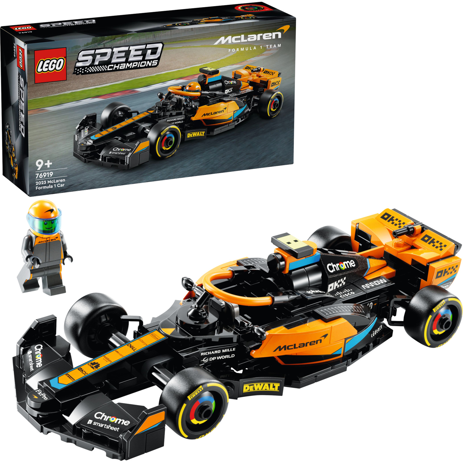 LEGO Speed Champions McLaren Formel-1 Rennwagen 2023 76919