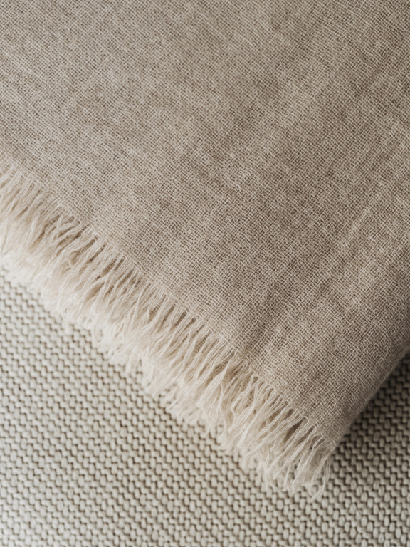 Blomus Merino plaid 130x200 sharkskin