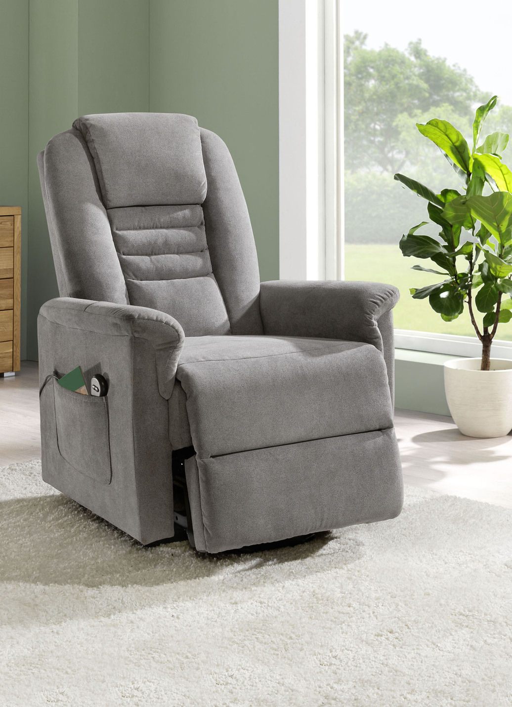 TV-Sessel mit Motor und Aufstehhilfe