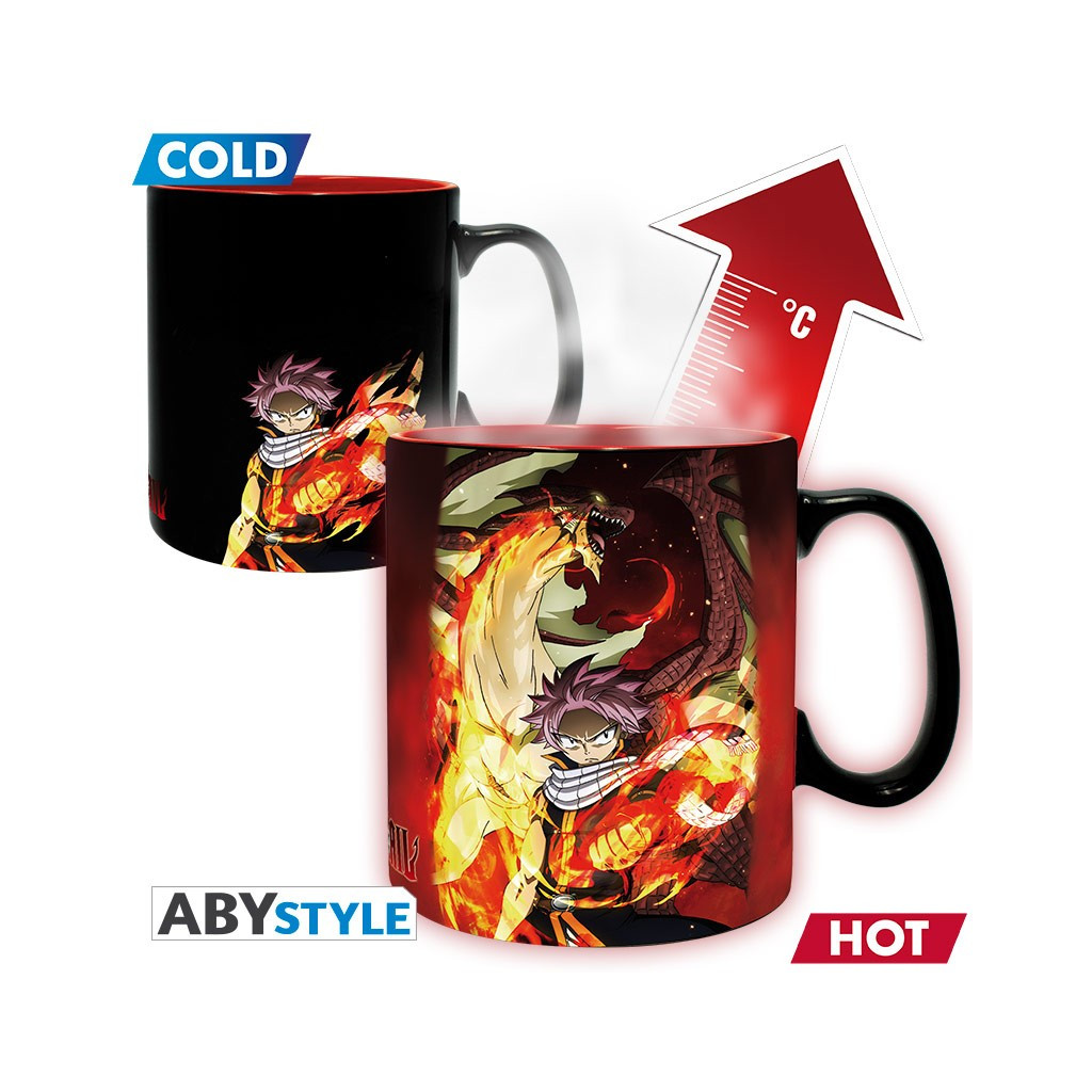 Fairy Tail - Mug Heat Change Natsu & Lucy