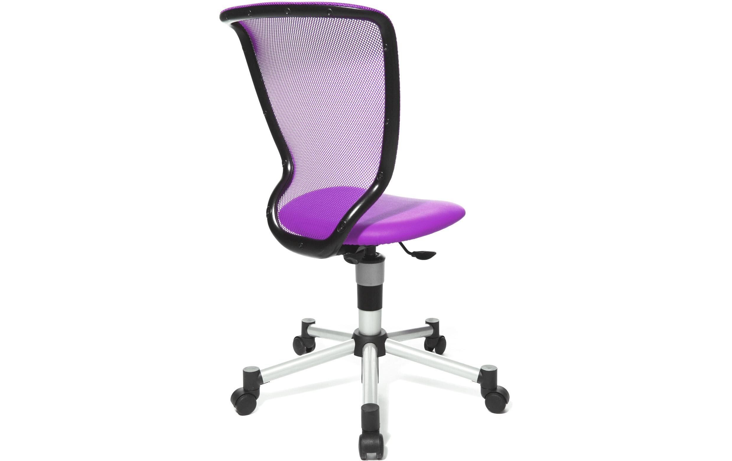 Kinder Bürostuhl Titan Junior, Lila<br>Mitwachsender Design-Kinder- und Jugenddrehstuhl