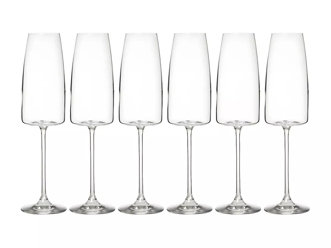 Lot de 6 Flûtes à Champagne 