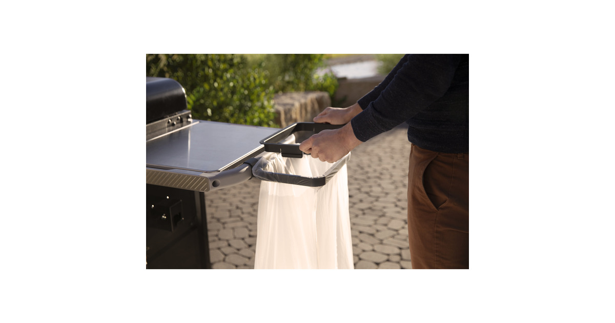 WeberWorks Organizer Kit - Snap on houder  (Zwart, voor alle Slate en Spirit (2025), Genesis W (2025) modellen)
