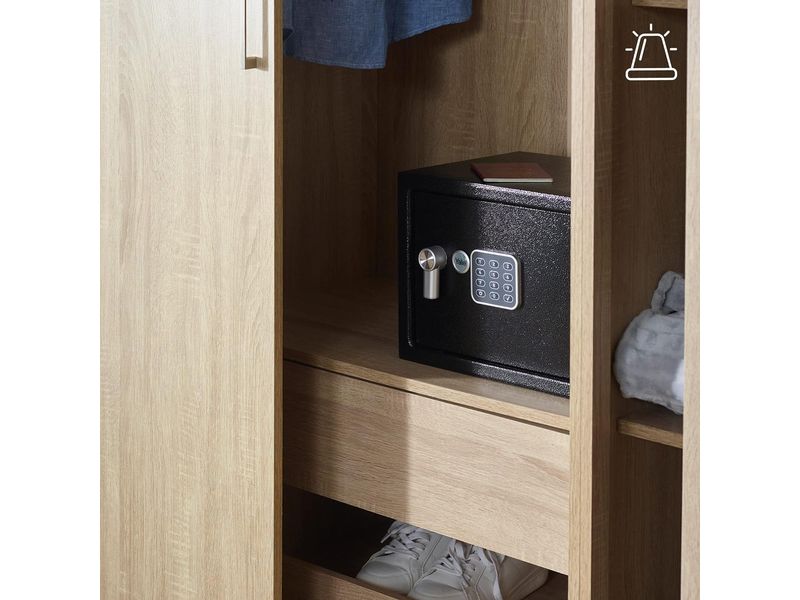 Yale Möbeltresor Value Safe M, 16.3 l Möbeltresor mit Alarm und Tastenfeld