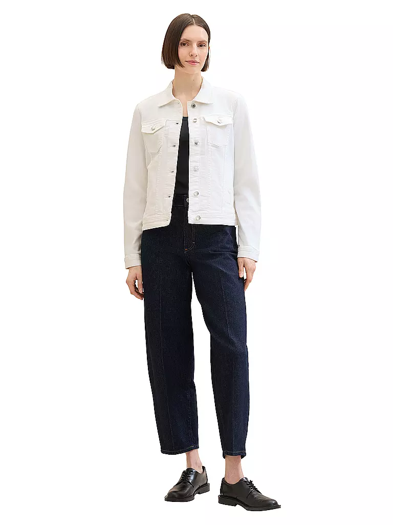 TOM TAILOR Jeansjacke  weiss