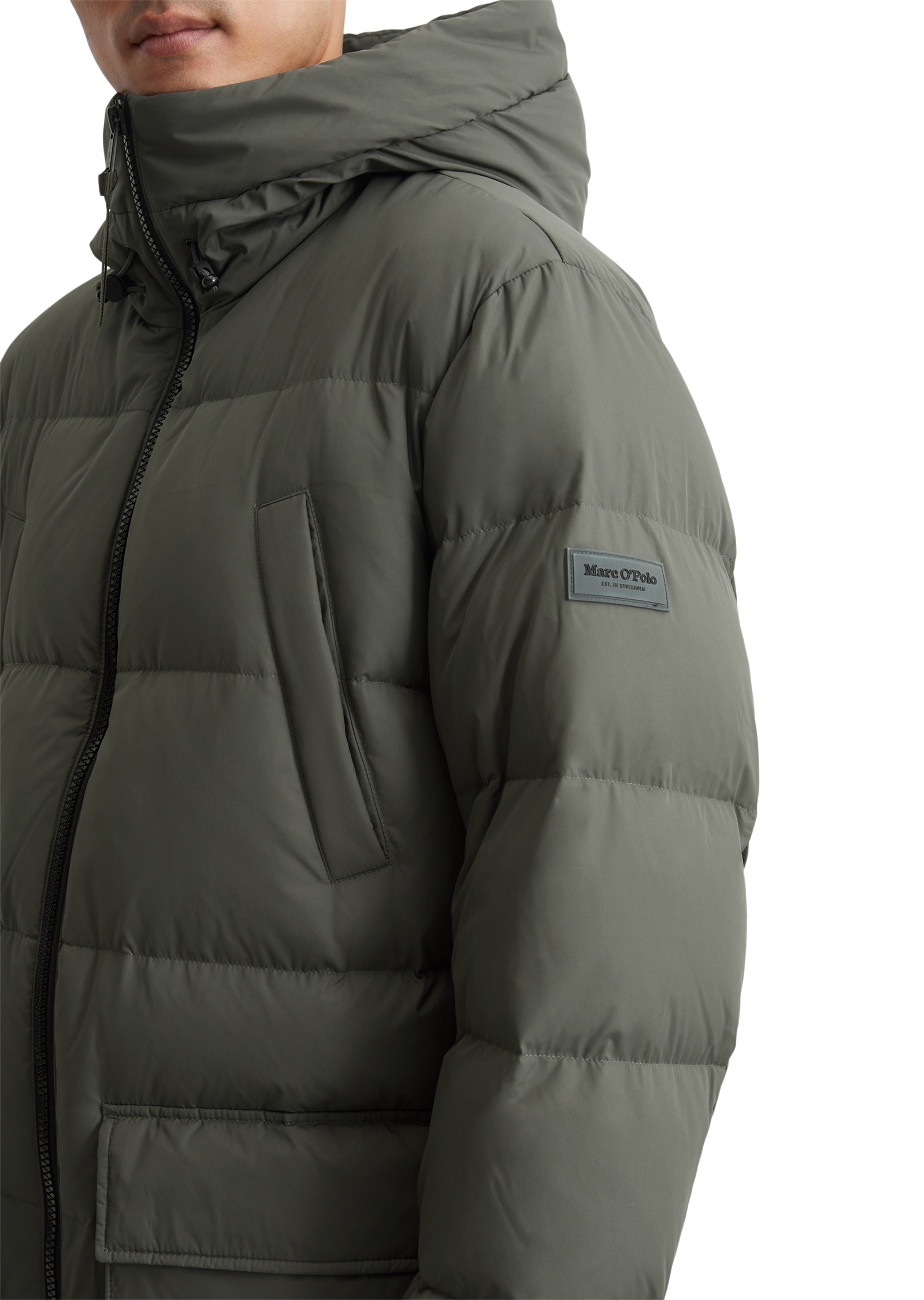 Marc O'Polo Winterjacke mit Kapuze mit Kapuze und vielen Details