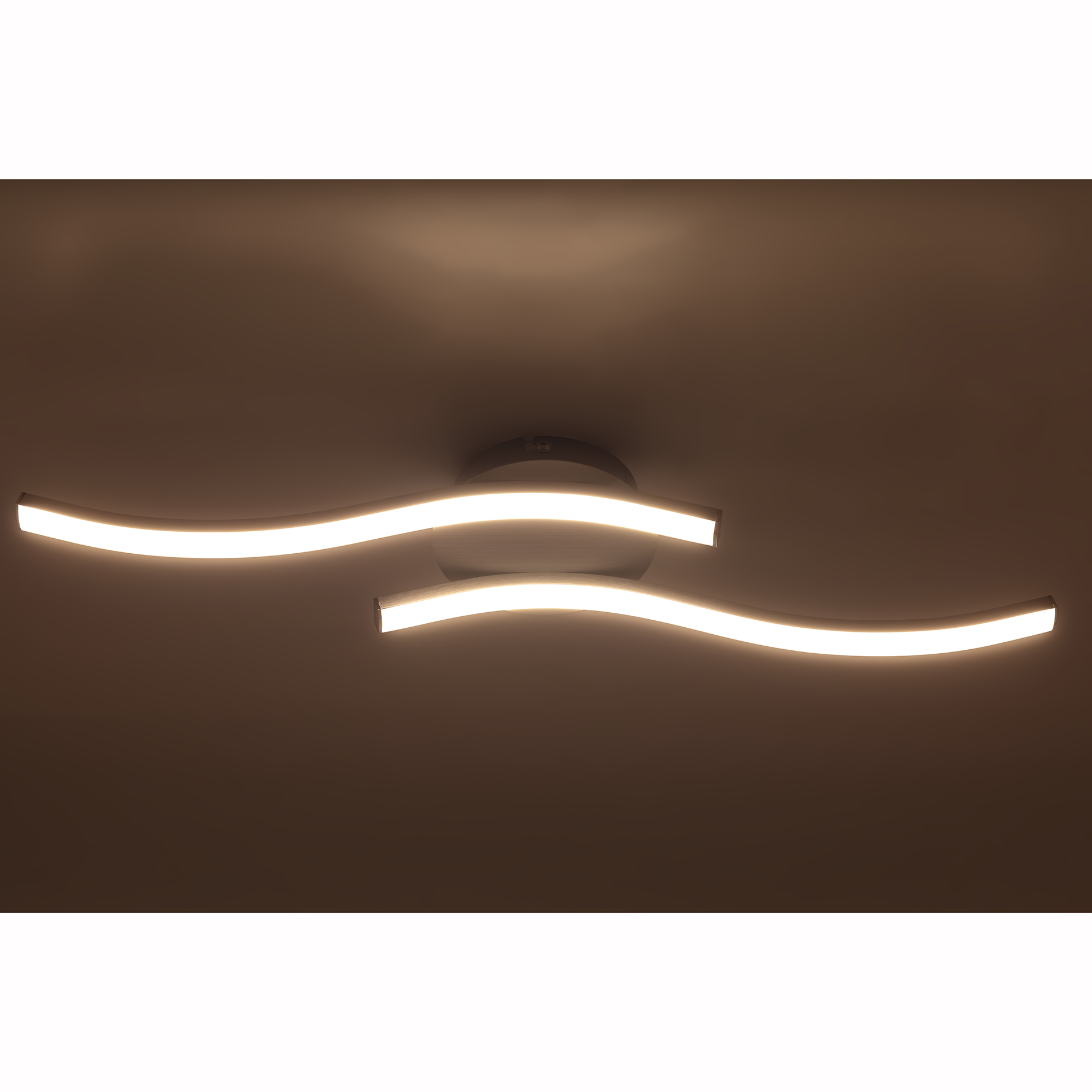 LED-Deckenleuchte - weiß - 55 cm