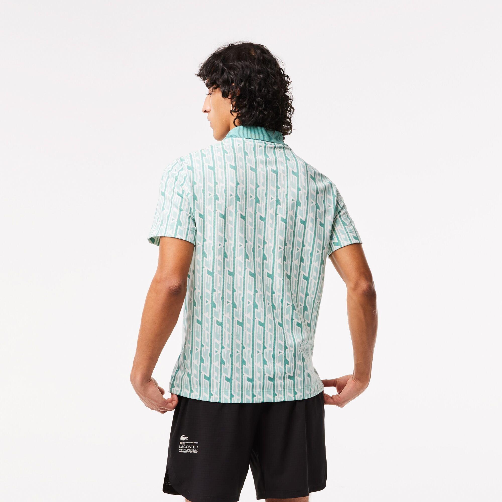 Lacoste Printed Polo Top