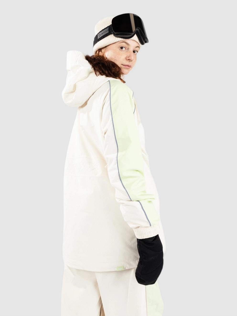 Roxy Highridge Hoodie Jacket buttercream