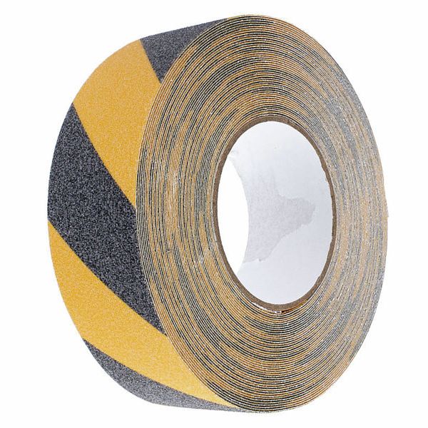 Stairville Warning Tape 18 black/yellow