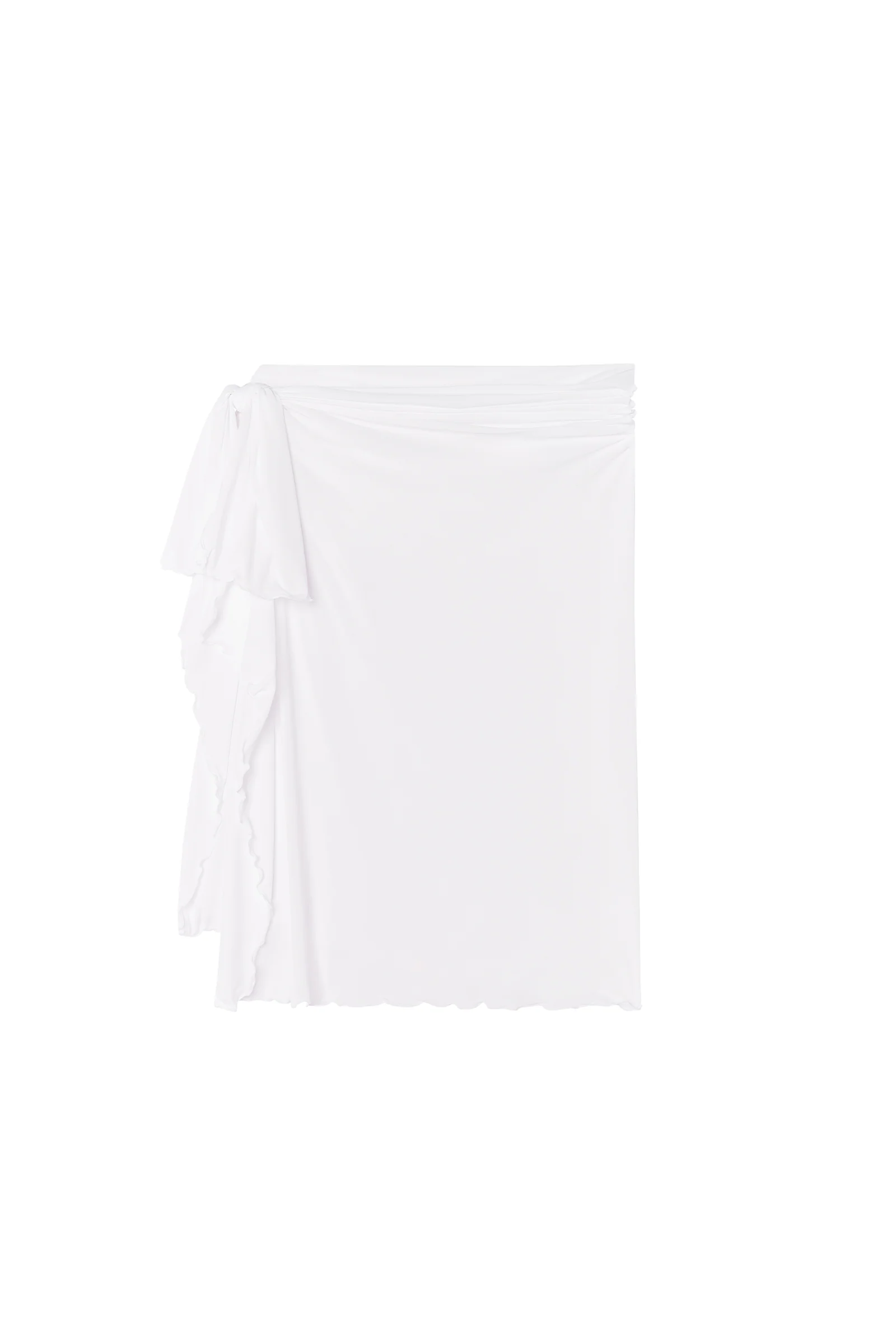 kalis Paréo long blanc Blanc