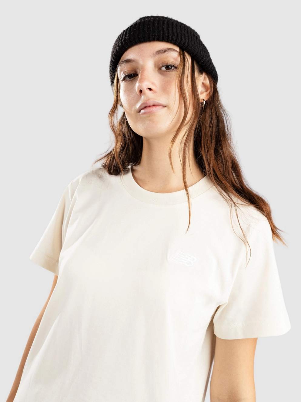 New Balance Jersey Small Logo T-Shirt linen