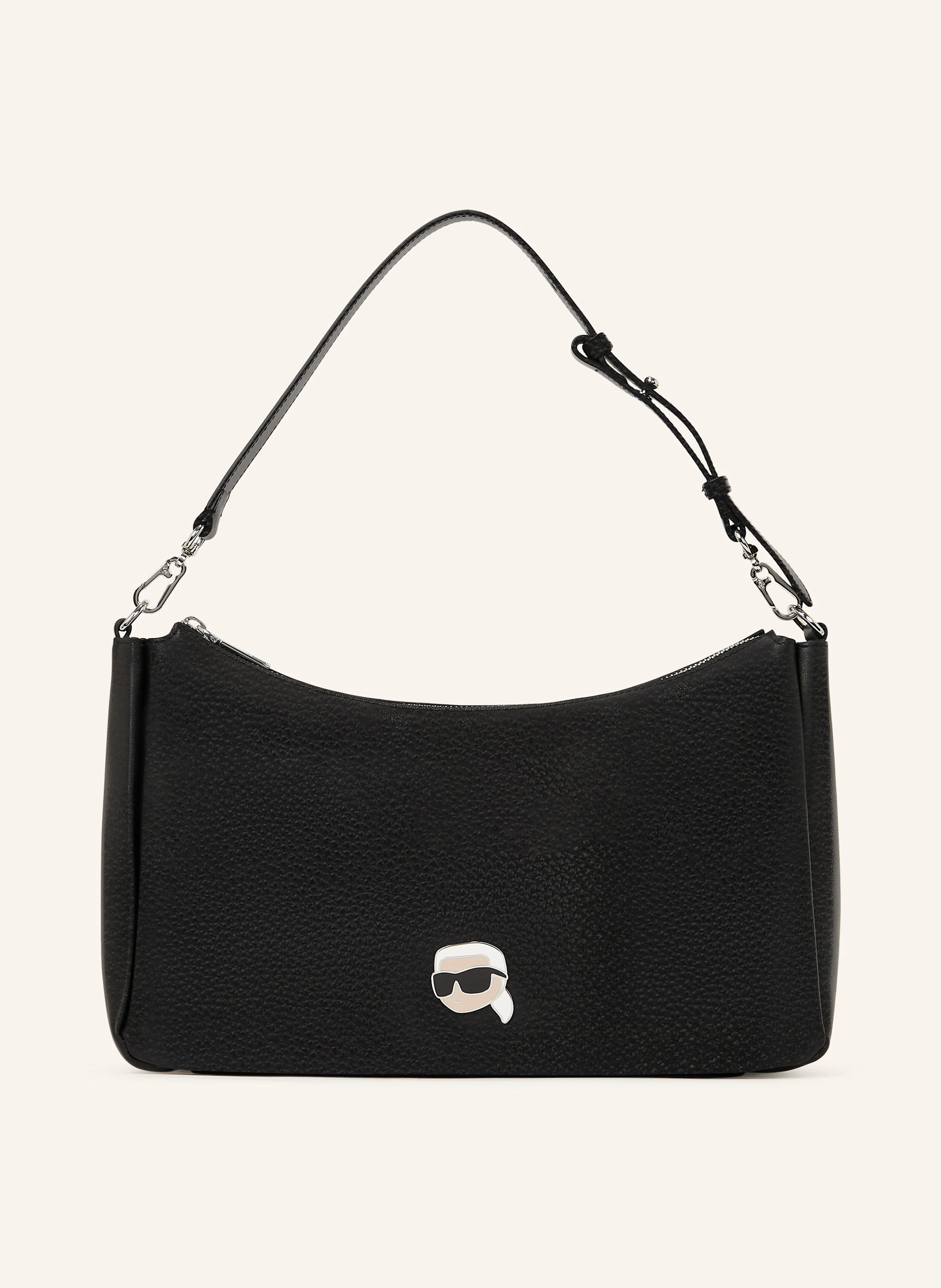 KARL LAGERFELD IKON GENOPPTE SCHULTERTASCHE