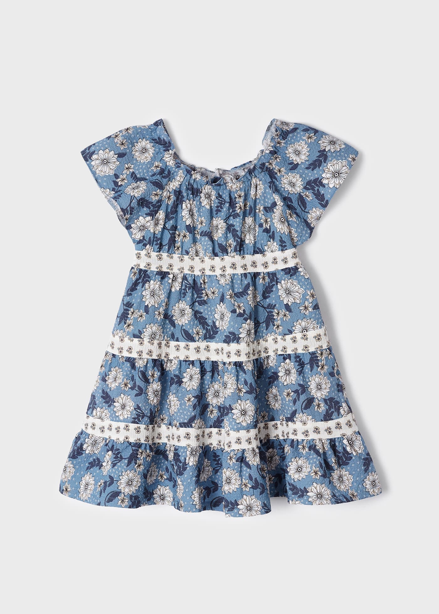 Vestido estampado para meninas