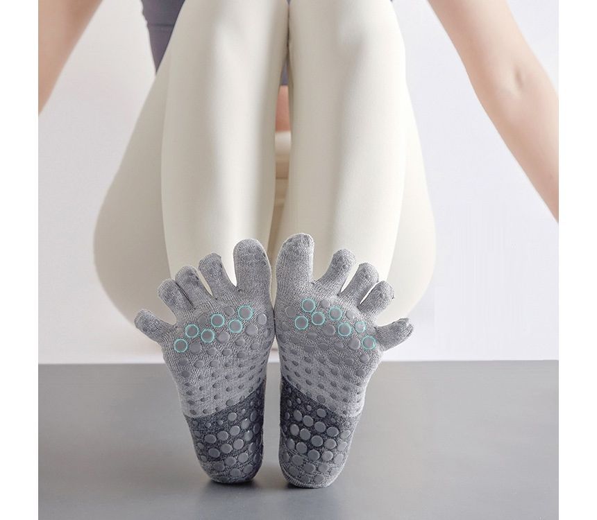 Huasha - Antislip teensokken met letters