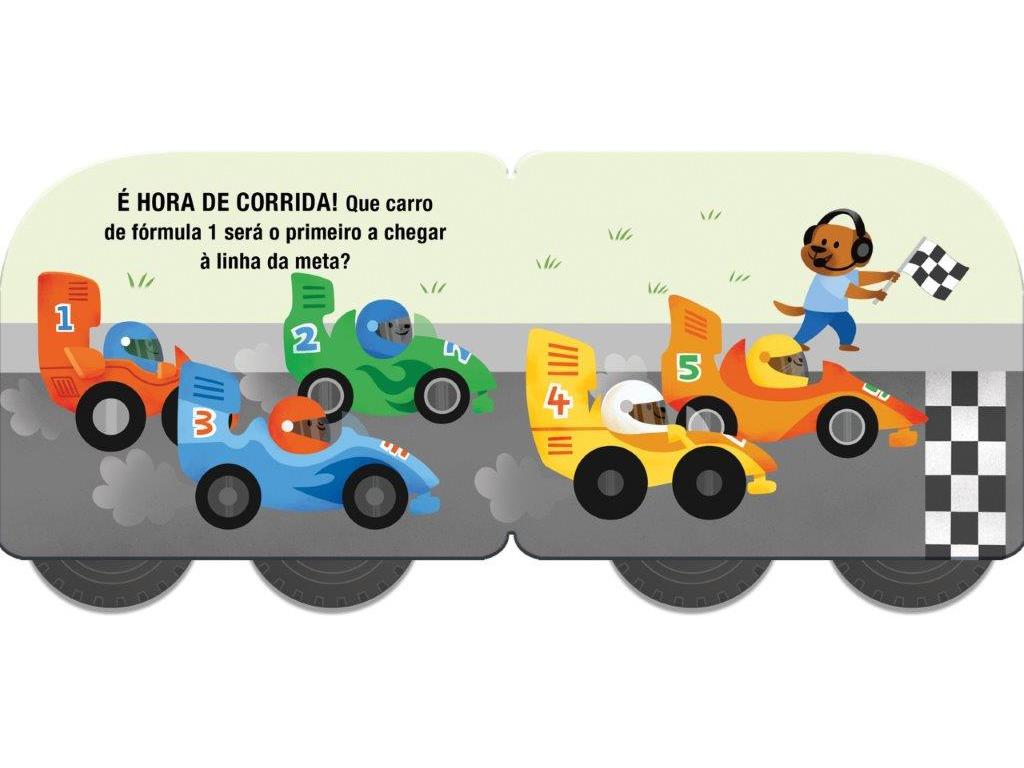 LIVRO SUPER RODINHAS CARRO DE FÓRMULA 1