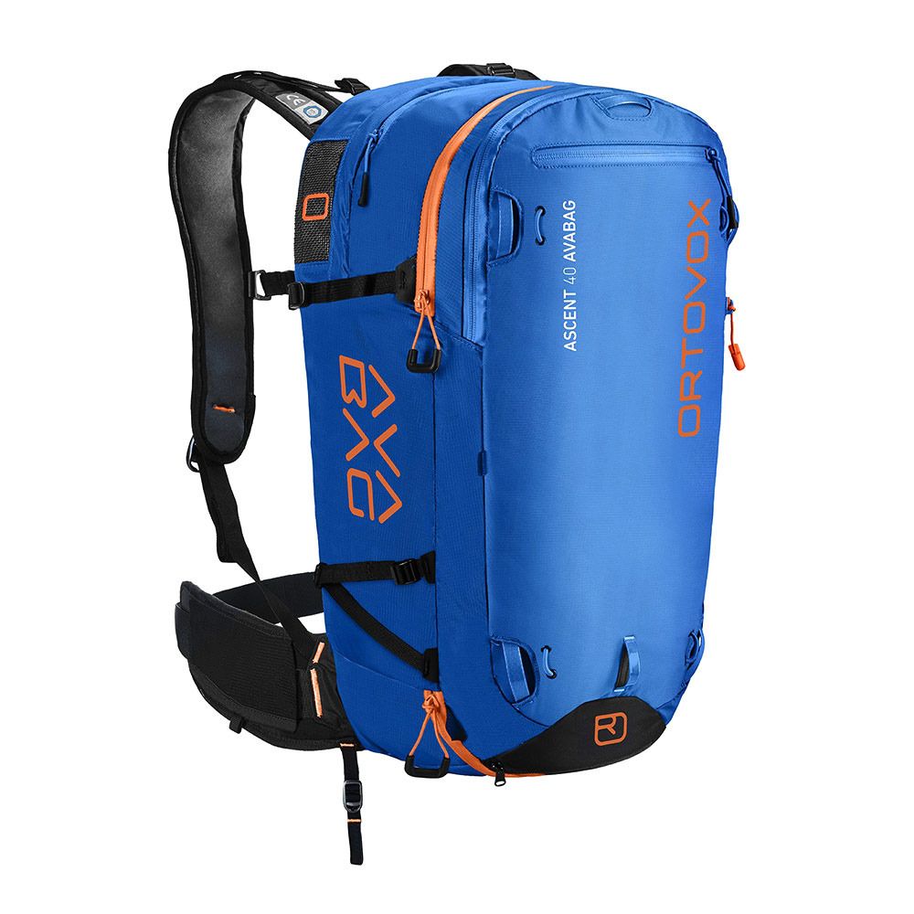 Ortovox ASCENT 40L AVABAG KIT - Sac airbag safety blue
