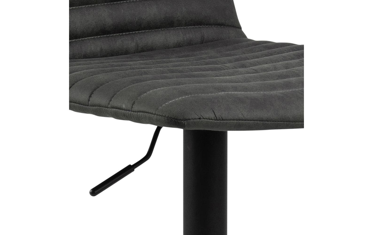 Barhocker Kimmy, 2 Stück, 50 x 110.5 cm, Anthrazit<br>Barstühle mit geradlinigem Design