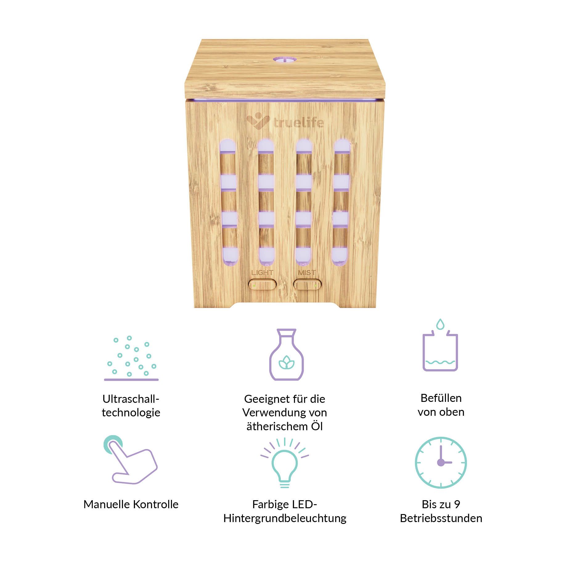 TrueLife AIR Diffuser D7 Bamboo