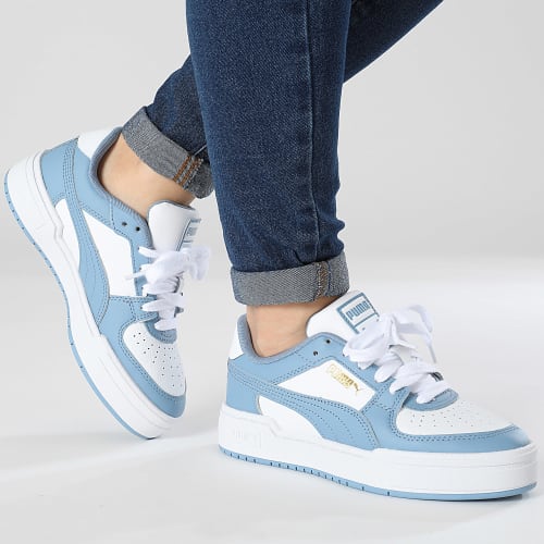 Baskets Femme Cali Dream Leather 392730 Puma White Zen Blue
