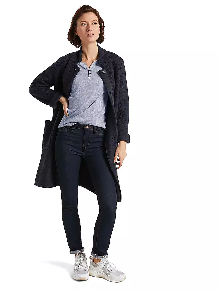 TOM TAILOR Langarmshirt blau