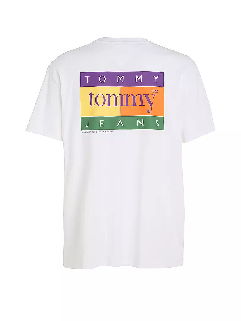TOMMY JEANS T-Shirt weiss