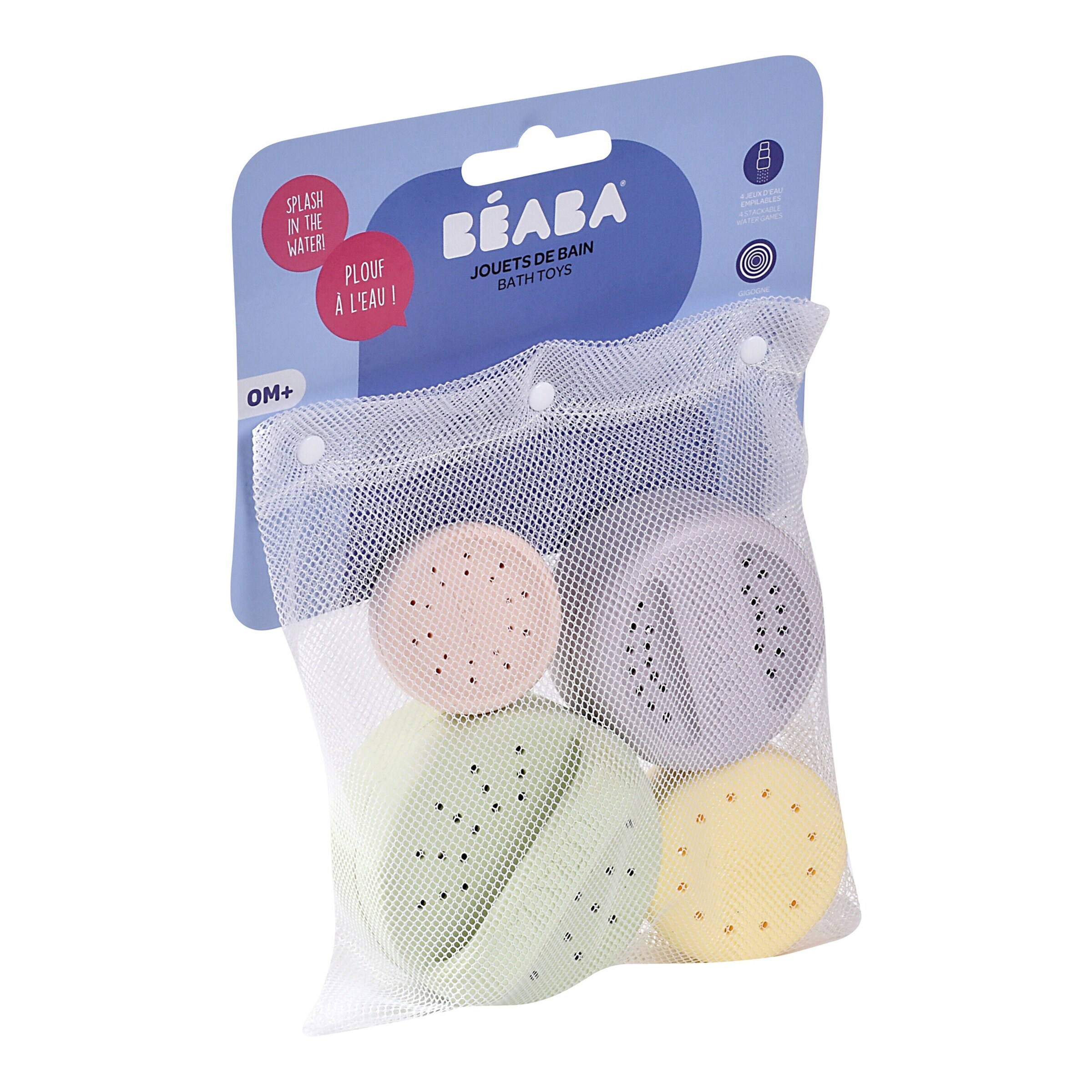 Beaba Badespielzeug aus Silikon 4 tlg.