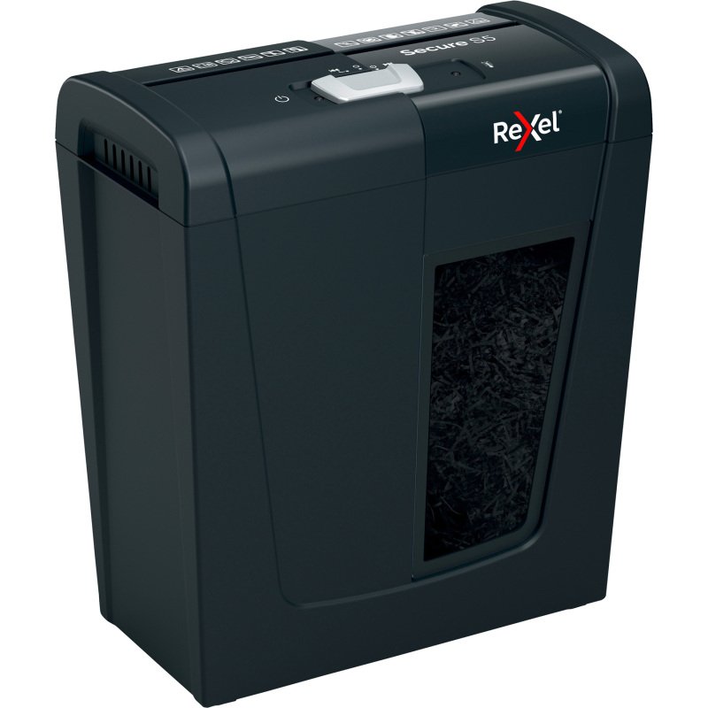Destructeur Rexel Secure S5 - Coupe fibre