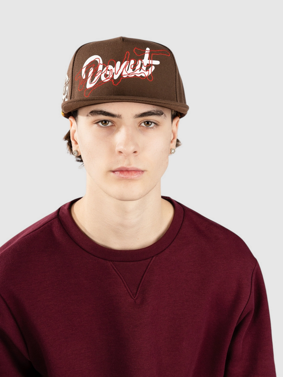 Donut World Champs Cap brown