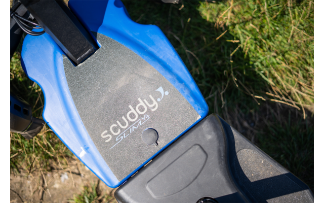 Scuddy Slim V4 eScooter Elektro-Faltroller, Roller mit Sitz