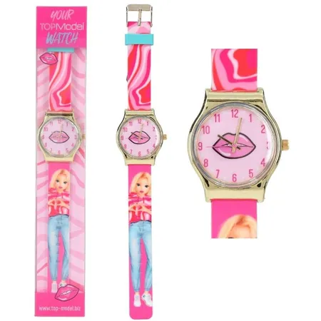 Depesche TOPModel Silikon Armbanduhr, 1 Stück, 6-fach sortiert