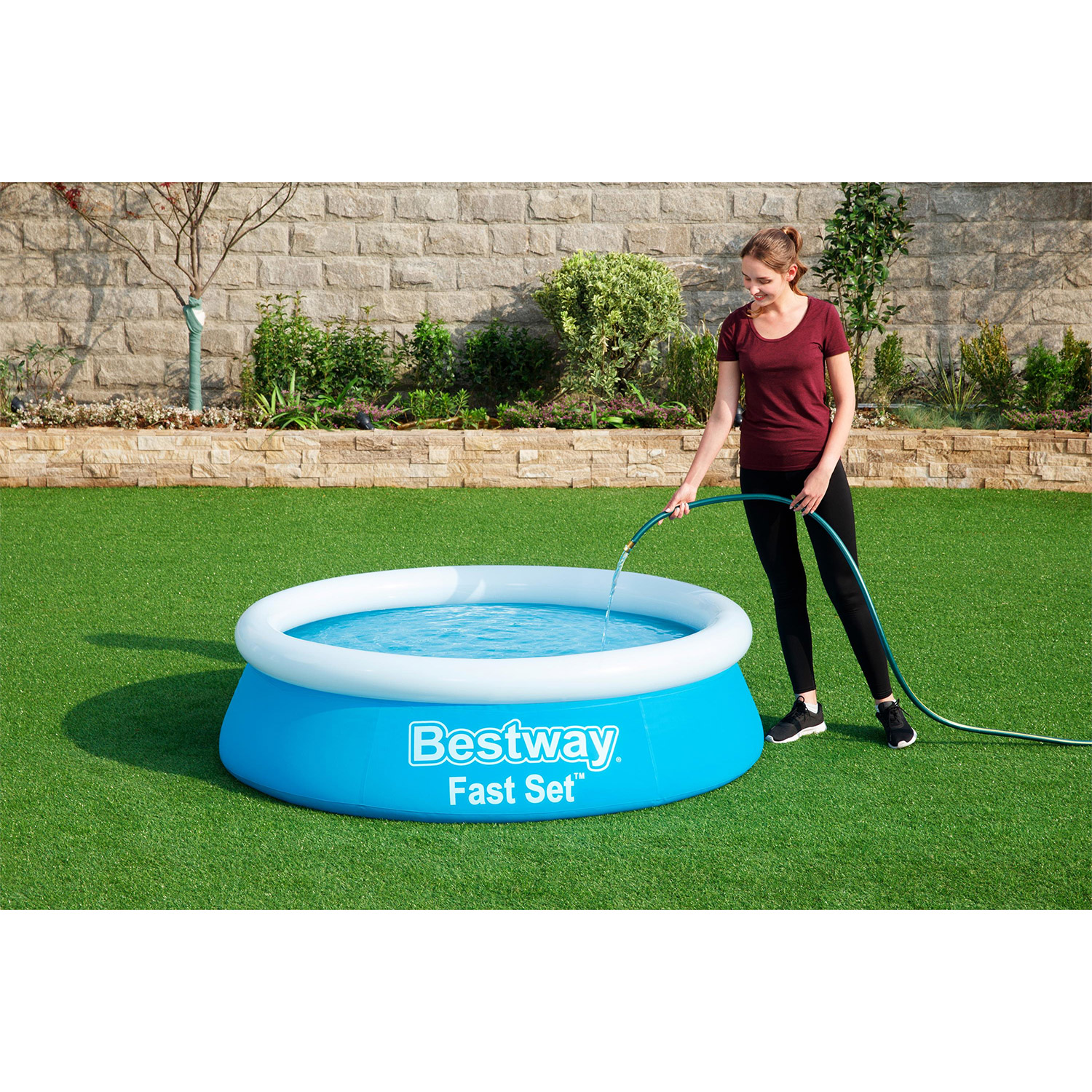 Bestway Fast Set 183 cm zwembad - Blue