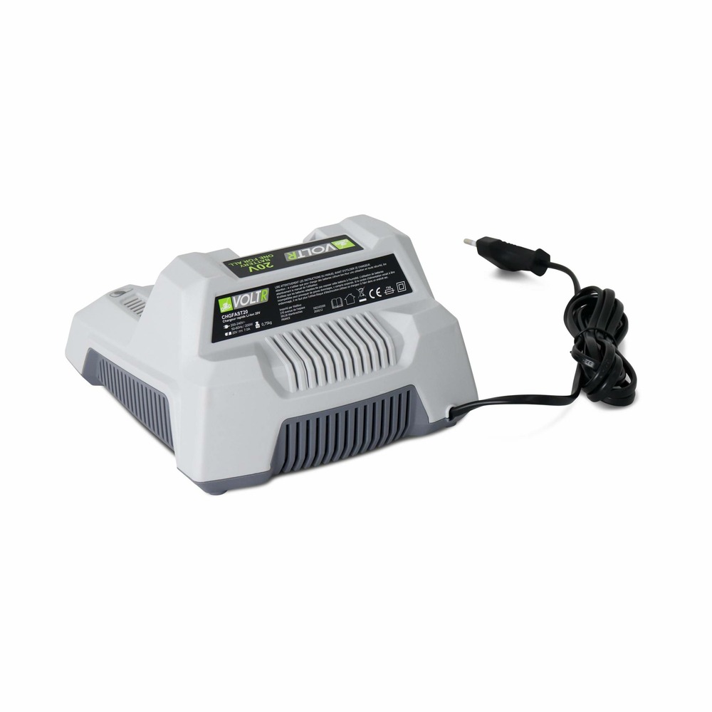 Voltr 20v – chargeur ultra rapide – chargeur 1h pour batterie 20v outillage sans fil voltr. Dock avec témoin lumineux
