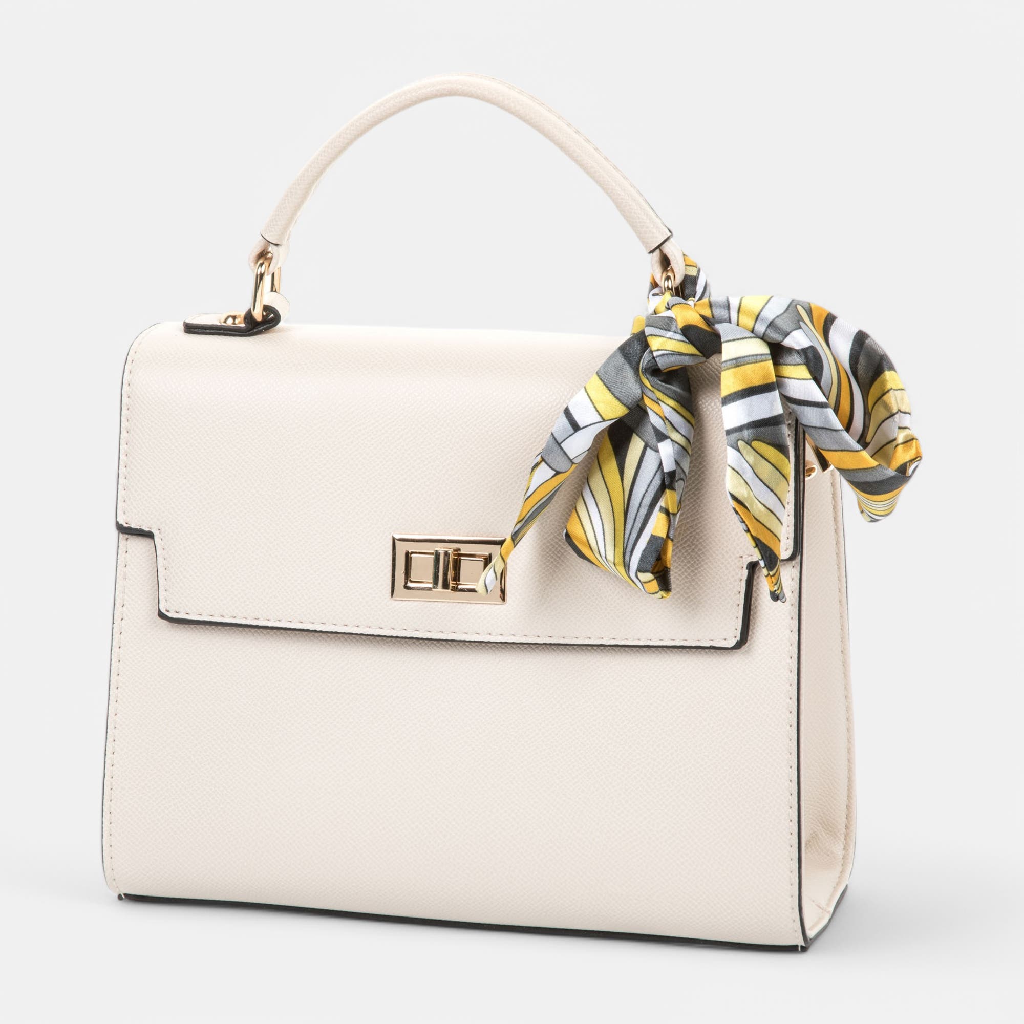 Sac bandoulière beige