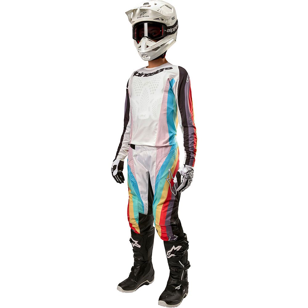 Alpinestars - Pantalon Stella Techstar Blanc / Noir / Multicolore