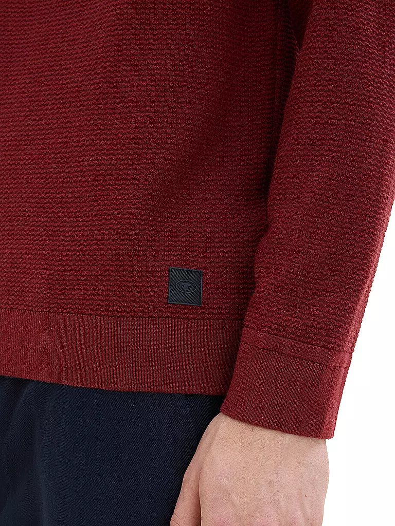 TOM TAILOR Pullover  rot