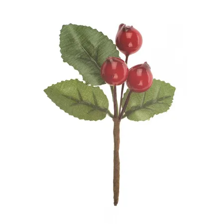 Glorex Deco-Beeren, rot 12mm
