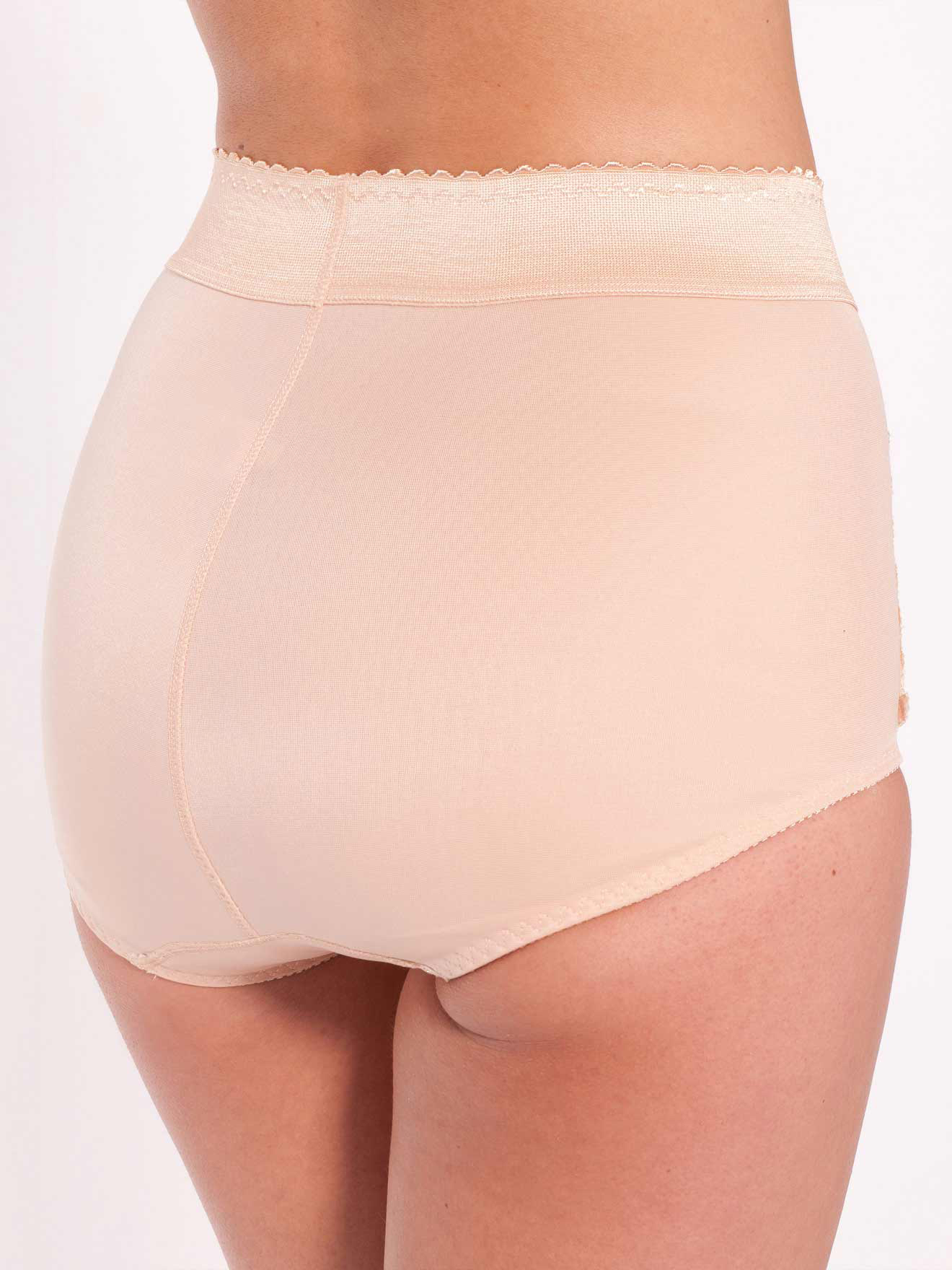 Gaine-culotte plastron ventre plat