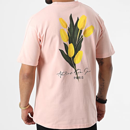 Tee Shirt Oversize Large KL-2092 Rose