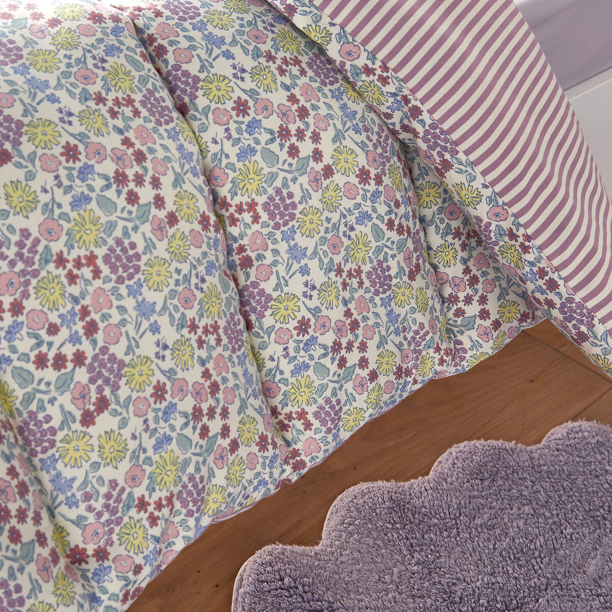 LA REDOUTE INTERIEURS<br>Edredão e fronha estampados, Campo