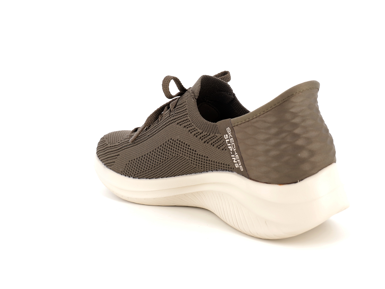 Skechers-ULTRA FLEX 3 0 SLIP INS Matières combinées Kaki