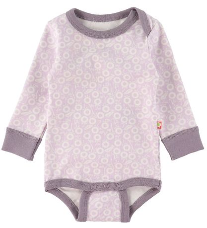 Katvig Body l/ä - Lila m. Äpfel