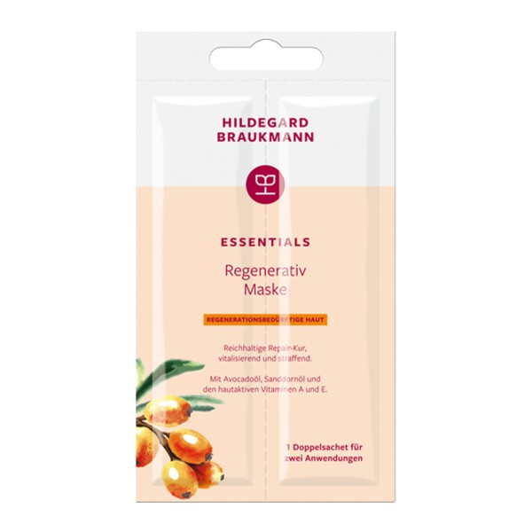 Hildegard Braukmann ESSENTIALS Regenerativ Maske 2x7ml